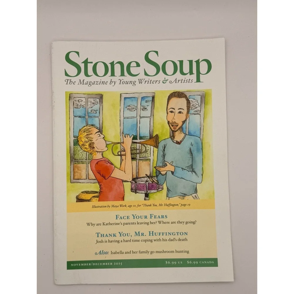 Stone Soup Magazine Lot 2015 2016 2017 Young Writers Artists Children Literary